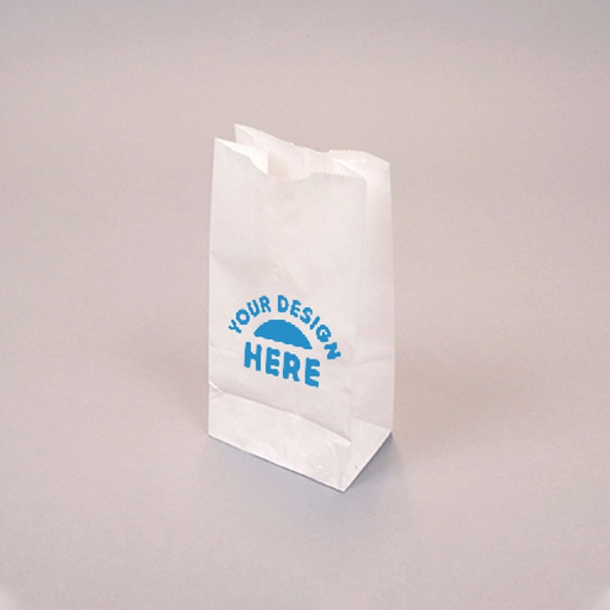 Custom-Printed White Kraft 4-lb Bag